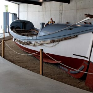 alt="Barca de pescador al port de Vilanova"